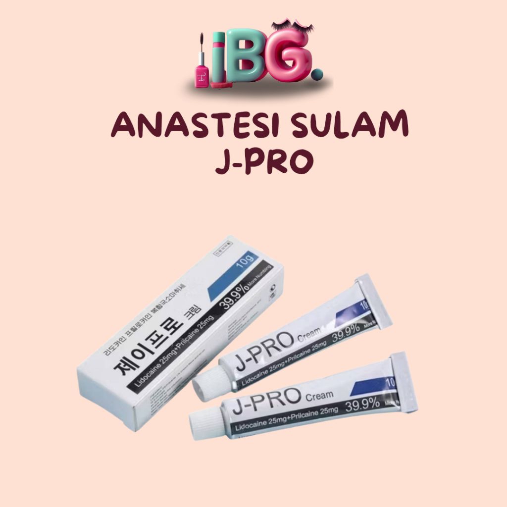 Anastesi Sulam Alis JPRO 10ml  Anastesi sulam bibir Jpro Numb JPRO Krim anastesi sulam jpro