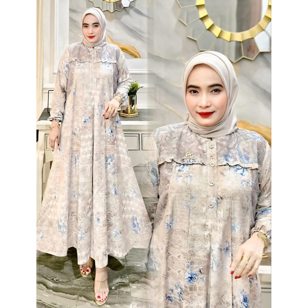 GAMIS MOTIF GAMIS PREMIUM GAMIS BAHAN VISCOSE JAGUAR ENGLAND GAMIS SAKIRAA GAMIS PREMIUM