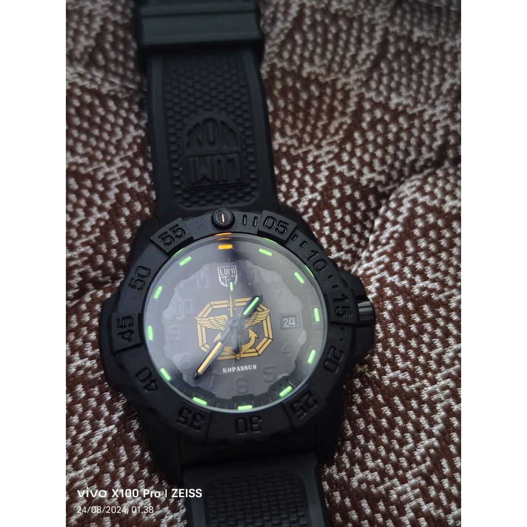 jam tangan luminox edisi kopassus limited edition