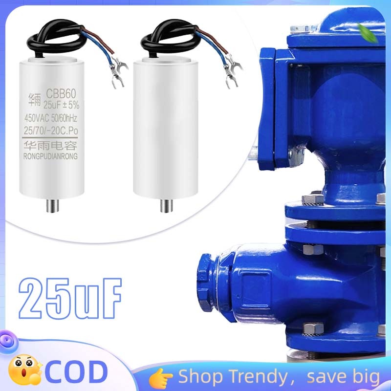 Kapasitor Kompresor 25uf Kapasitor 25uf Kompresor Kapasitor Cbb60  Capasitor Pompa Air