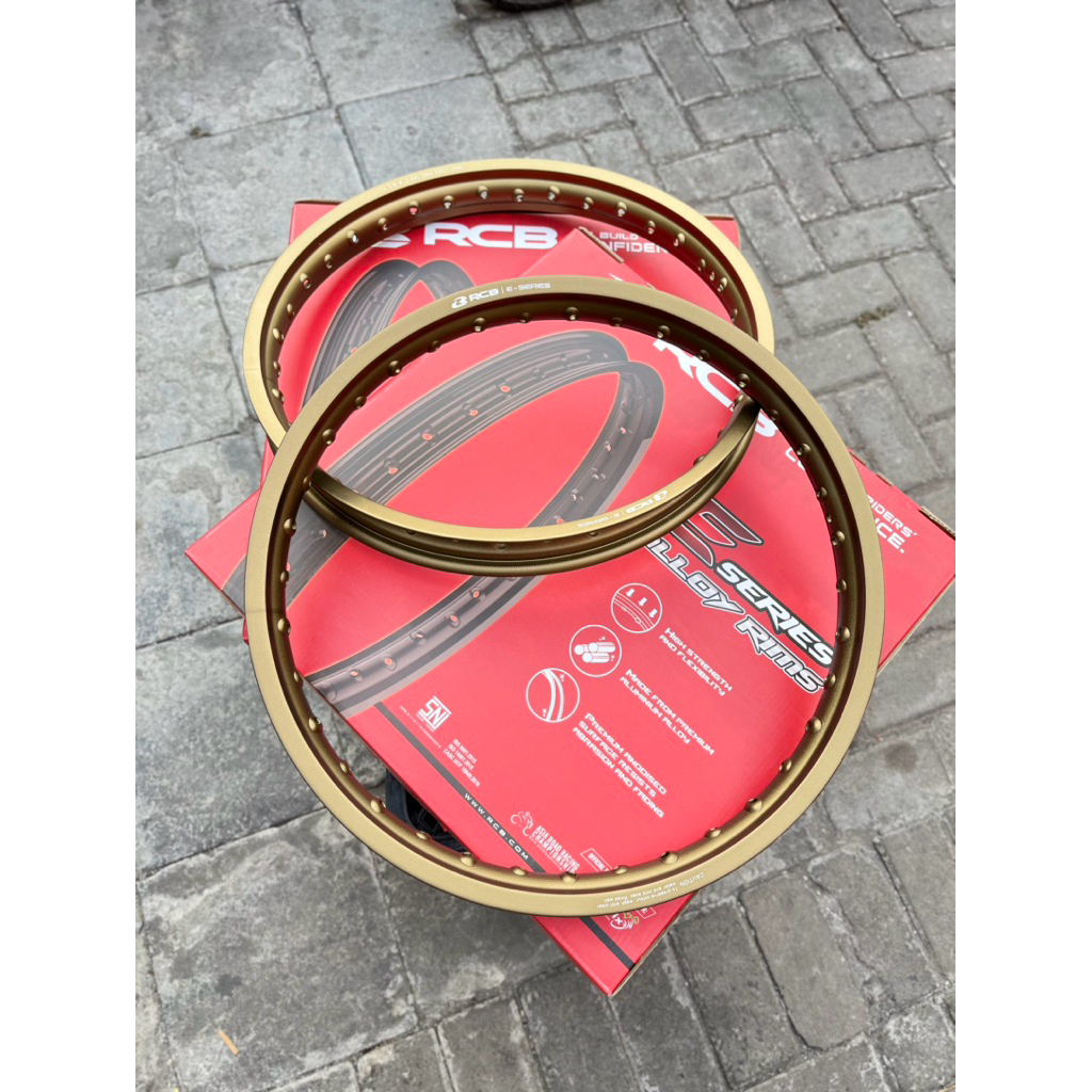 VELG RCB JARI - JARI ALLOY RIM UKURAN 140 160 RING 17 WARNA BRONZ
