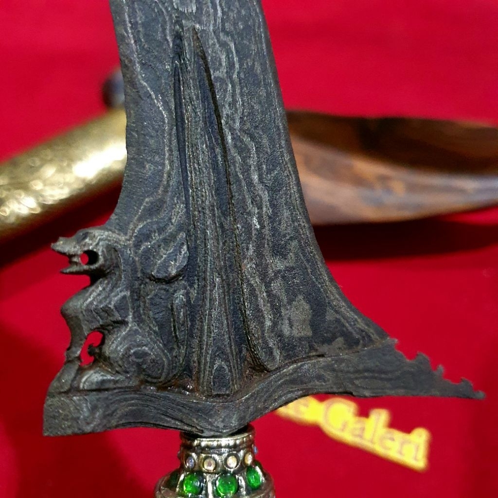 Keris Singo Barong Luk 7 Uler Lulut Mataram  Sepuh