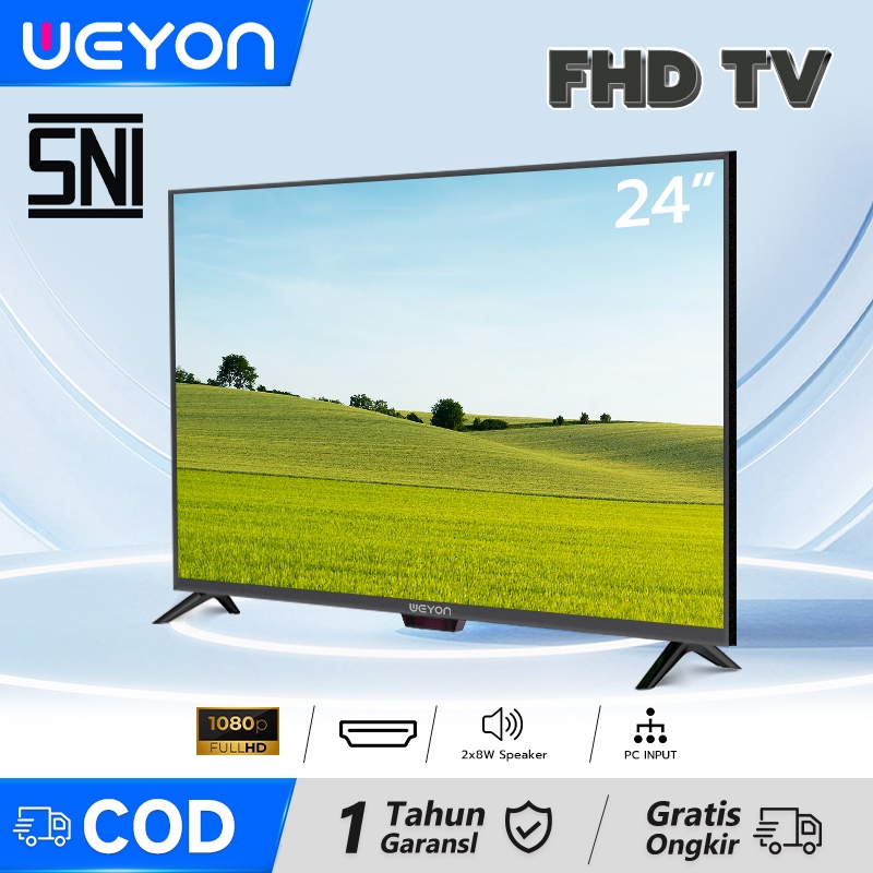 Weyon TV Digital 24 inch TV LED FULL HD WEYON TV LED MURAH GARANSI Televisi