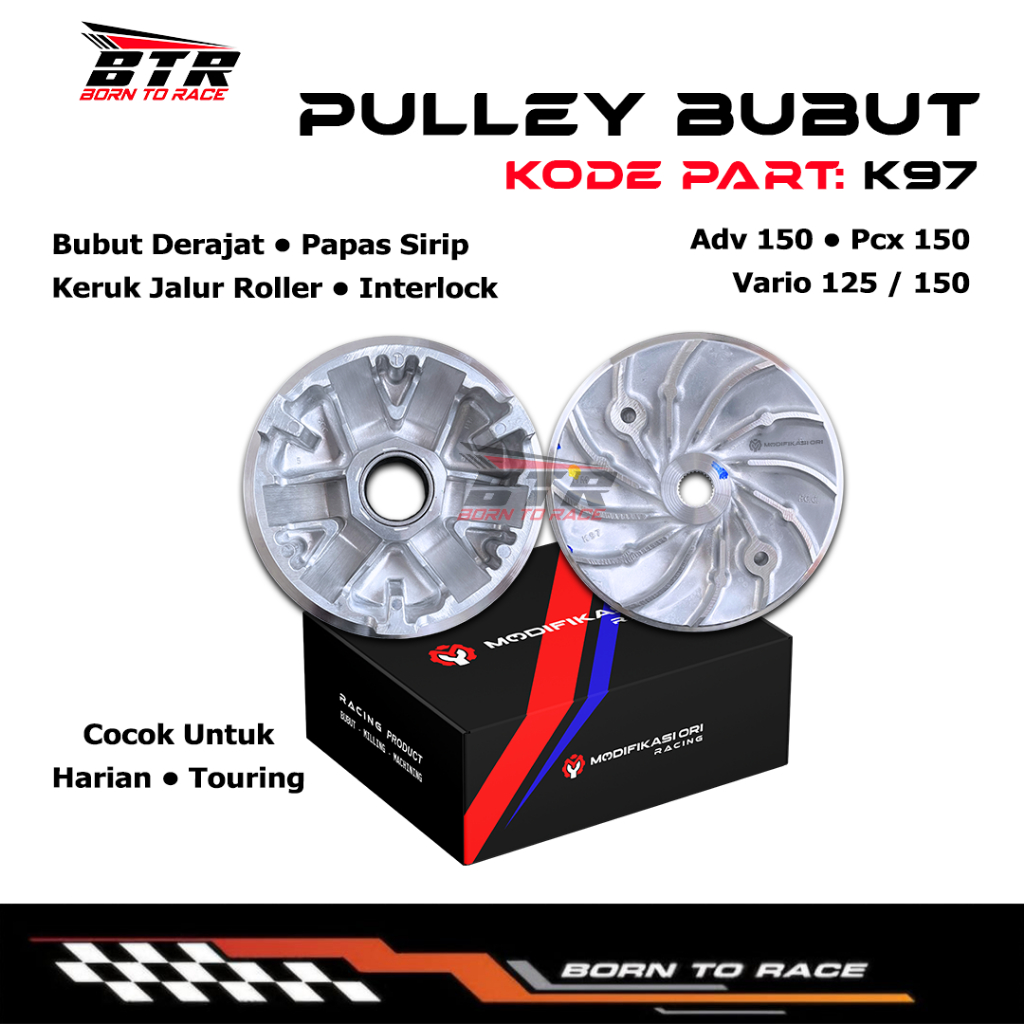 Pulley Bubut Custom Honda PCX DAN ADV 150 Pulley Custom Pully Racing