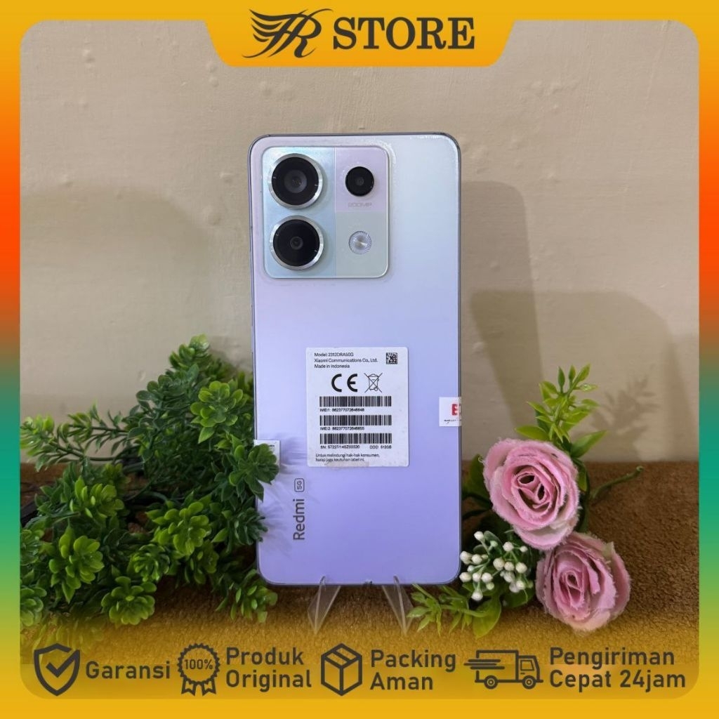 redmi note 13 pro 5G 12/256Gb second bergaransi