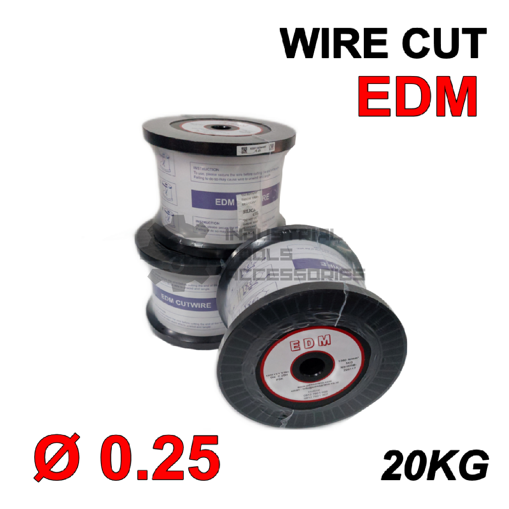 WireCut 0.25 Kawat EDM Wire Cut 20KG Wire EDM Wercut