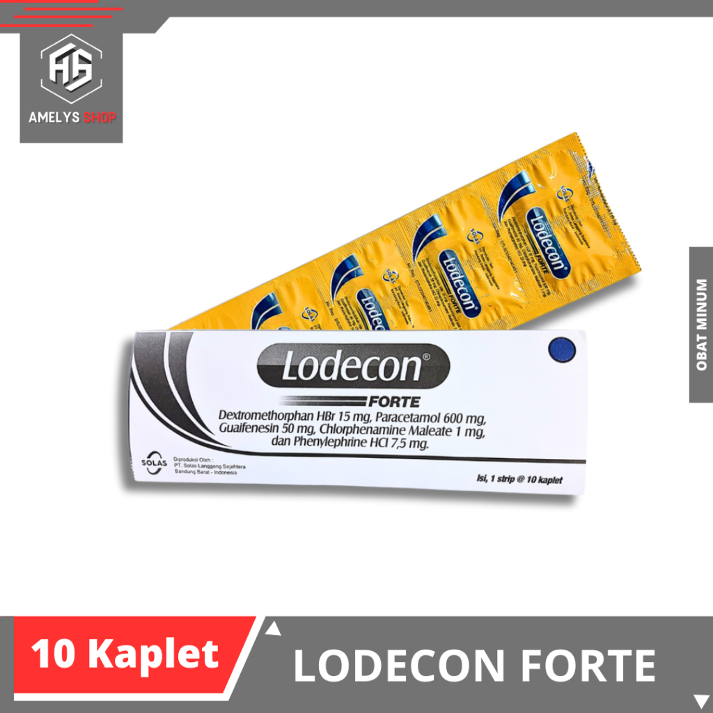 Lodecon Forte 1 Strip isi 10 Kaplet