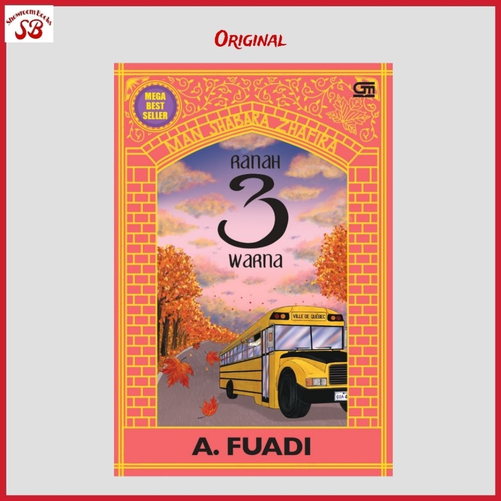 Buku Novel Ranah 3 Warna Buku Kedua Trilogi Negeri 5 Menara  - Ahmad Fuadi