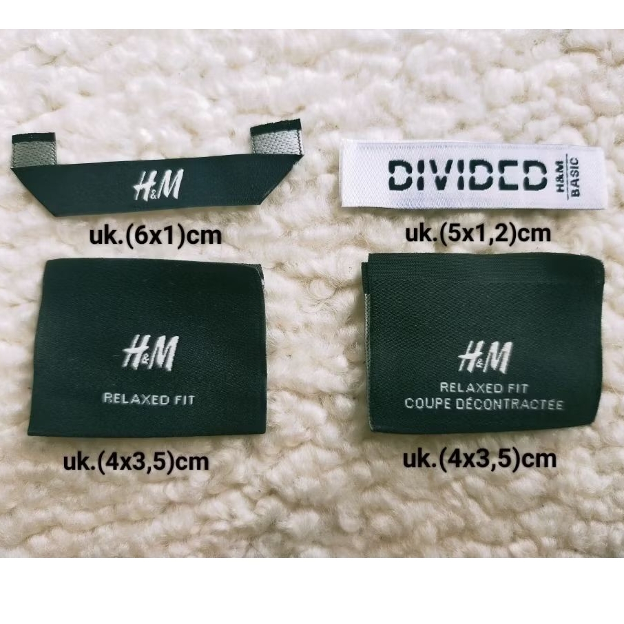 tag label h&m label tag size