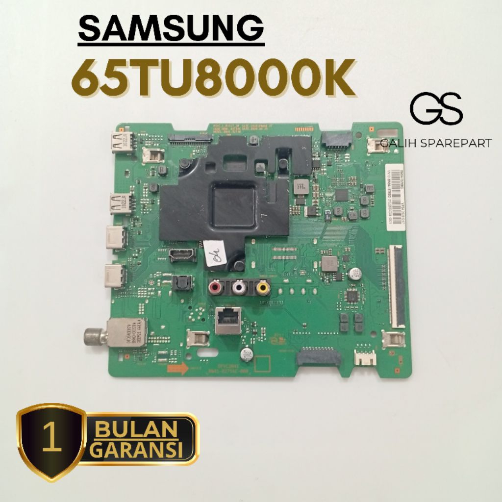 MESIN TV / MAINBOARD TV SAMSUNG 65TU8000K MB - MODUL - MOBO - MOTHERBOARD TV SAMSUNG