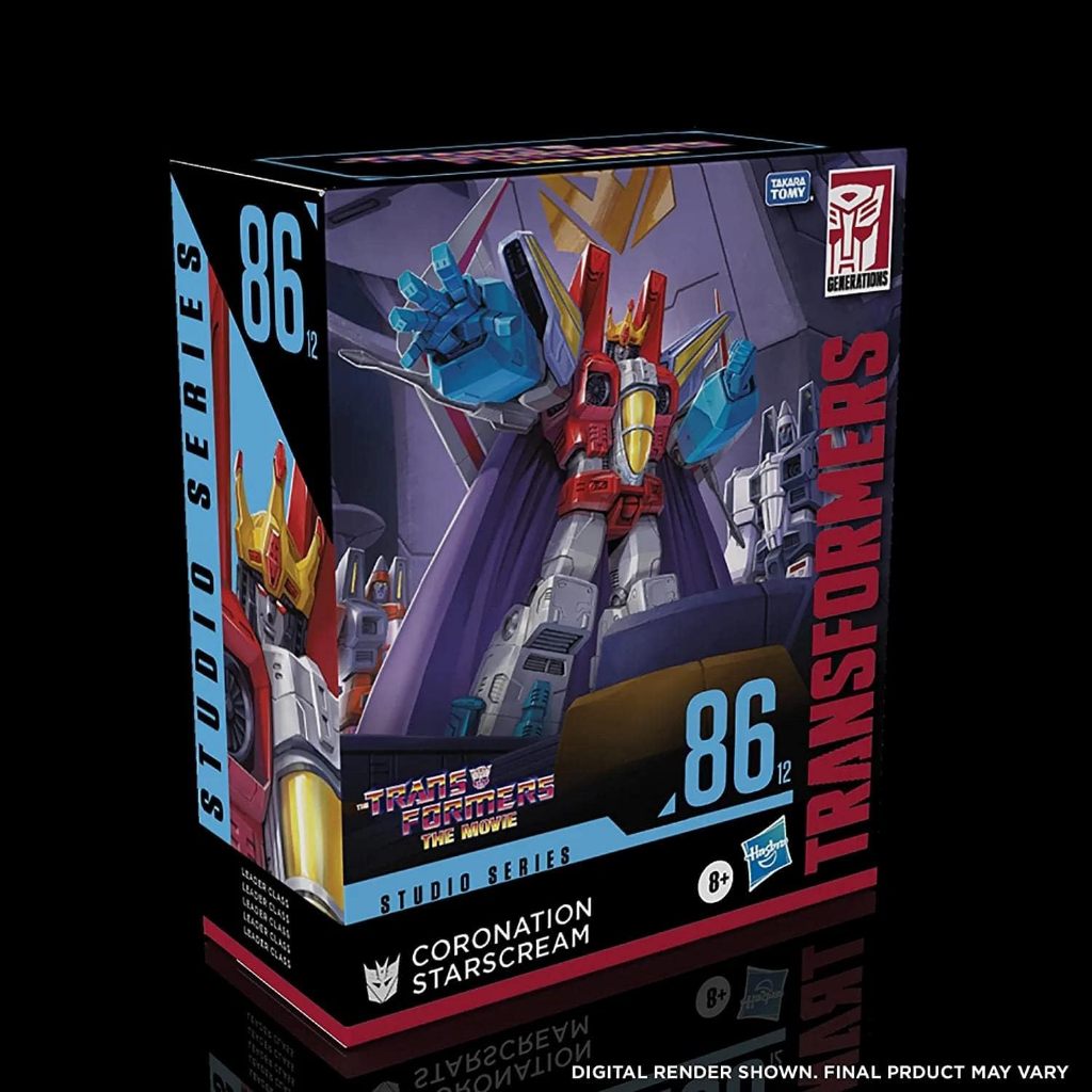 Transformers Studio Series 86-12 Leader Class The The Movie 1986 Coronation Starscream Action Figure
