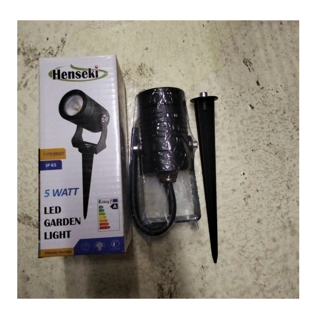 Lampu Taman Tancap COB 5W/10W/15W 3000K Henseki Hideki