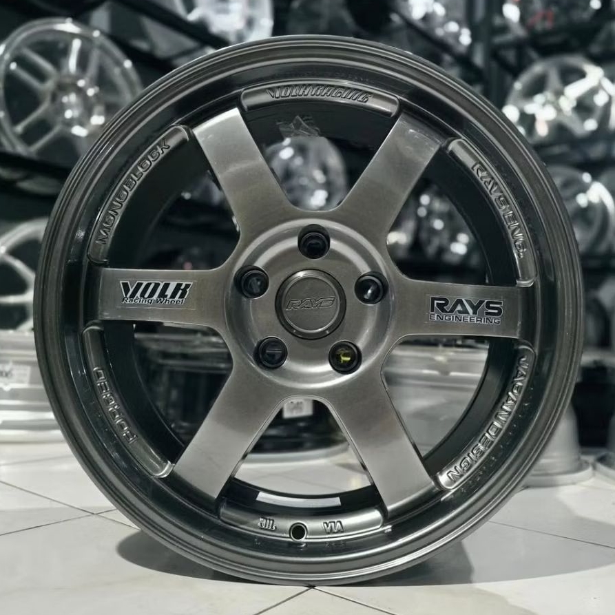 velg te37 og ring 17 lebar 8 et 40 velg mobil r17 velg racing ring 17 untuk mobil Innova Reborn Vent