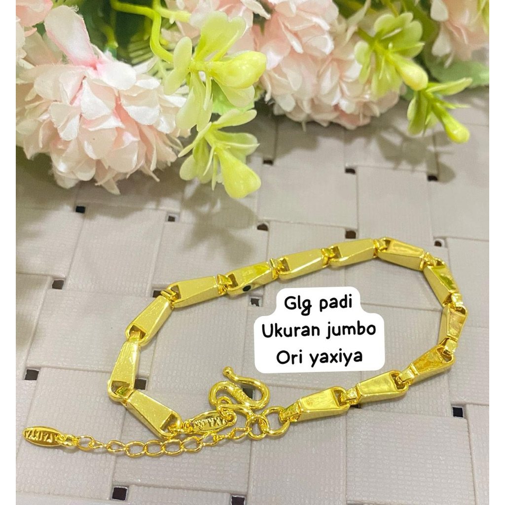 Gelang yaxiya padi,gelang padi jumbo