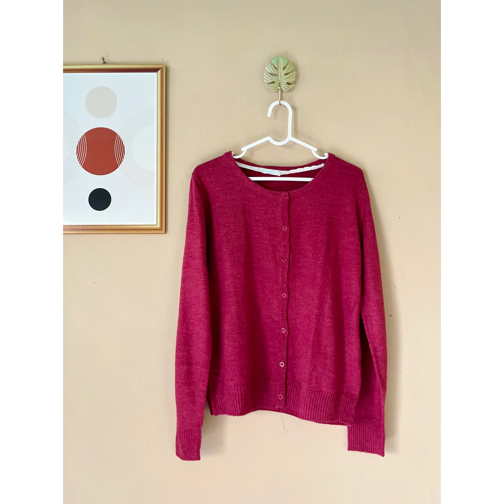 Viscopi Preloved | Cardigan Magenta