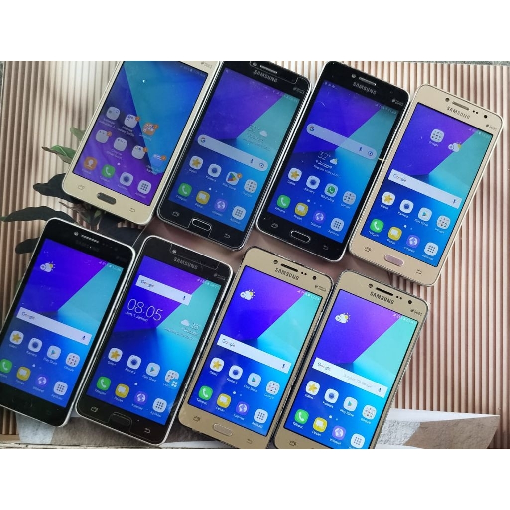 samsung j2 prime second normal siap pakai no minus