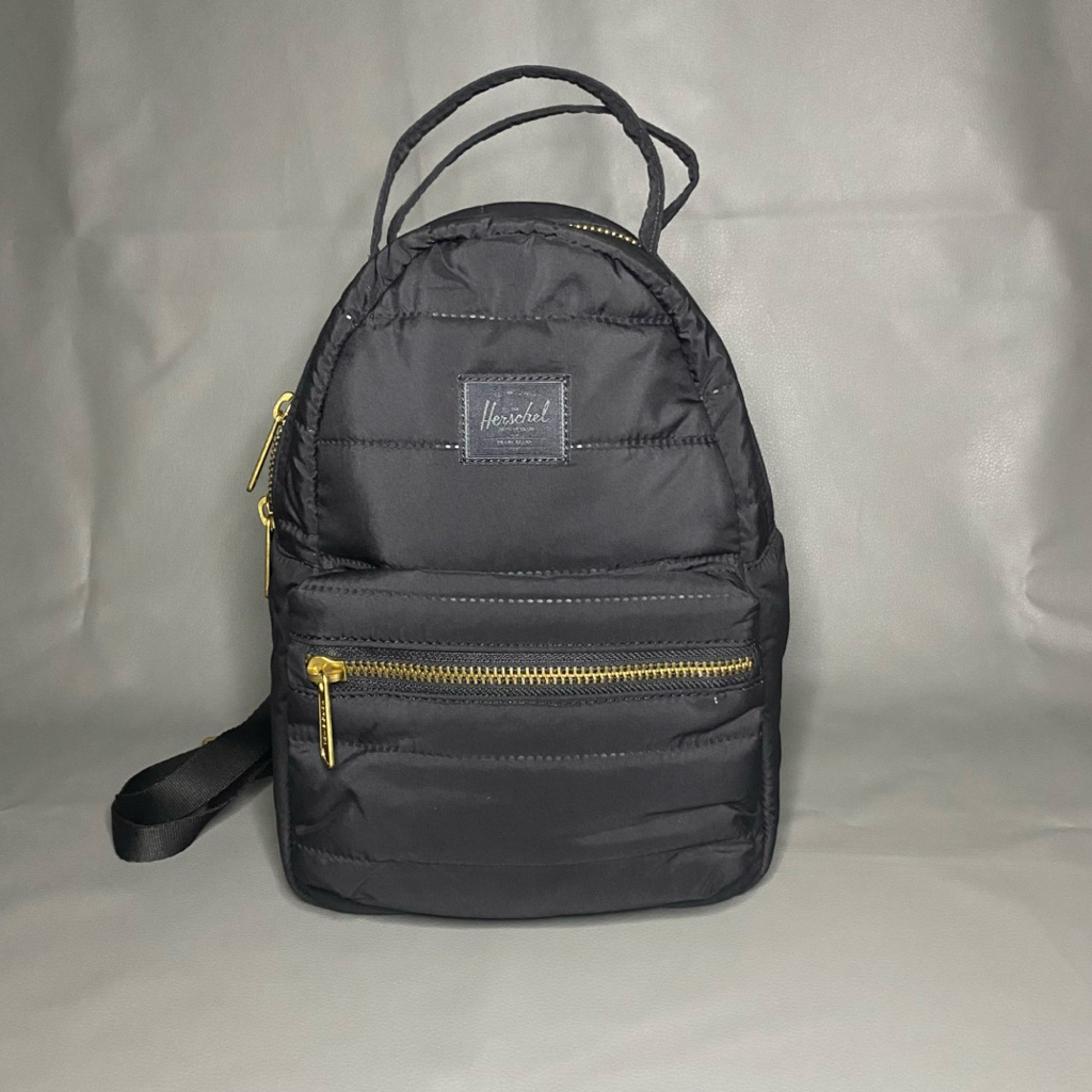 Herschel Nova Mini Backpack 9L Bags Black / TAS HERSCHEL MINI SECOND / RANSEL MINI HERSCHEL PRELOVED
