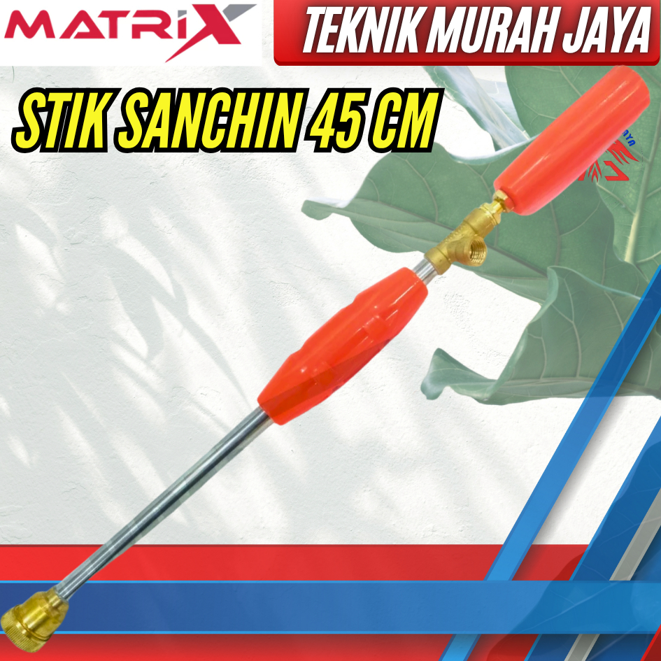 MATRIX Stik Sanchin Spray Gun LURUS 45 cm Stick Power Sprayer Cuci Steam Stik Gun Cuci Mobil Motor