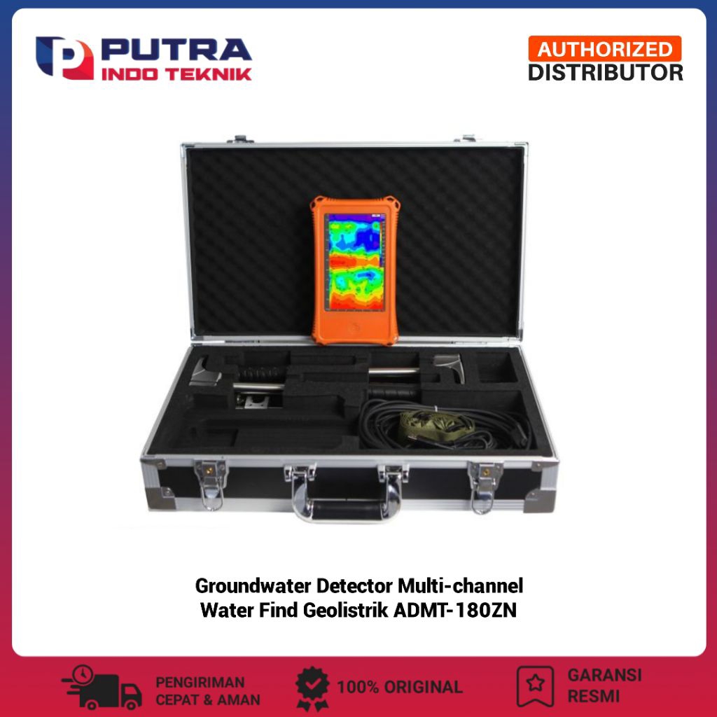 Groundwater Detector Multi-channel Water Find Geolistrik ADMT-180ZN
