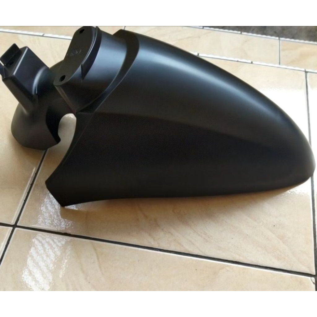 SPAKBOR SLEBOR DEPAN HONDA SCOOPY NEW 2021 - 2025 BLACK DOF BLACK DOP