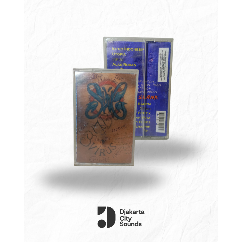 Kaset Pita Slank - Virus (Cover Minus)