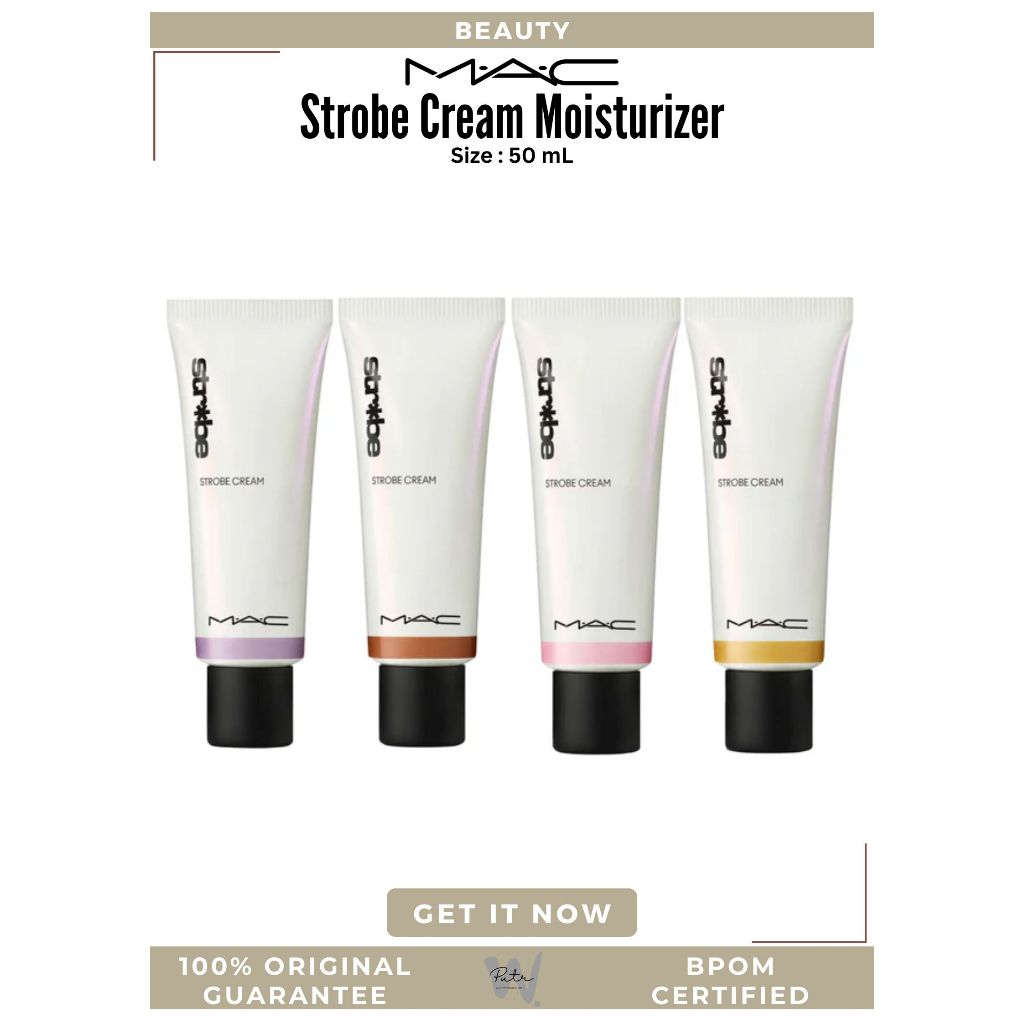 MAC Strobe Cream Pinklite Moisturizer - Pelembab