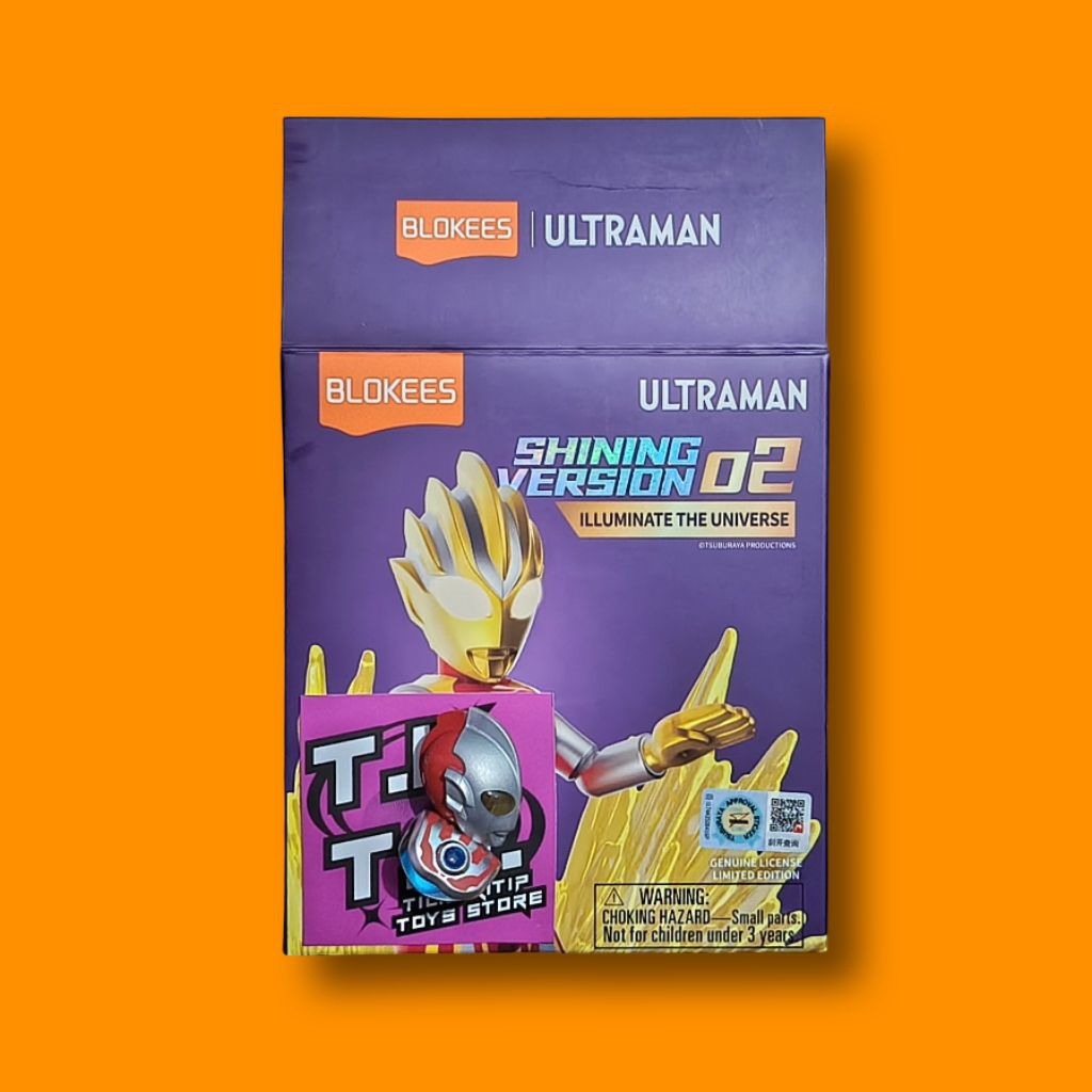Blokees Ultraman Ribut Shining Version 02 Baru