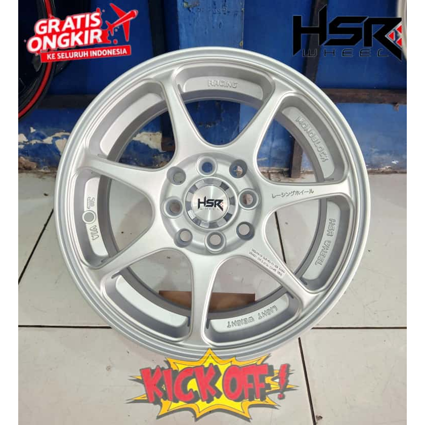 PROMO Velg Mobil Calya Sigra R14 HSR Wheel HSR SEBUNSUTA