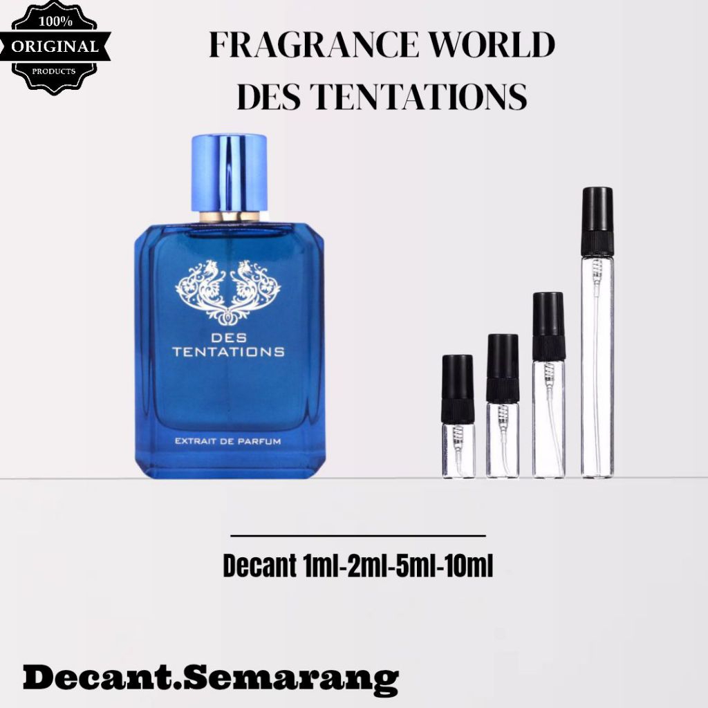 Decant Parfum Des tentations Extrait De Parfum