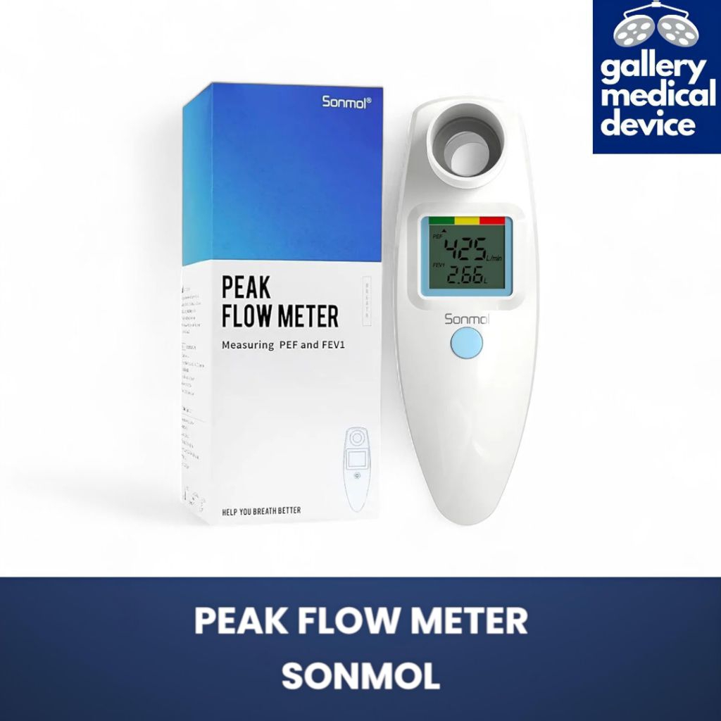 Sonmol Digital Peak Flow Meter - Spirometer Digital Peak Flow Meter