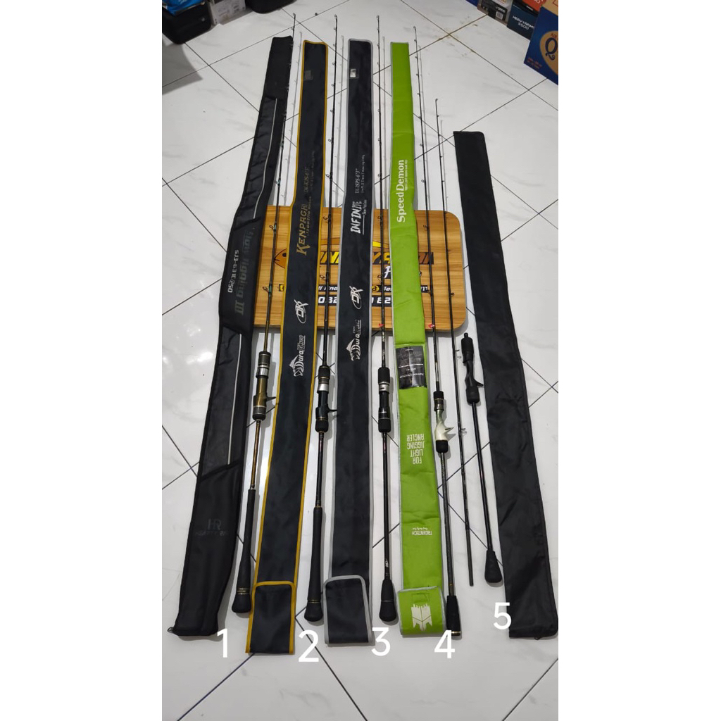 joran second tipe overhead