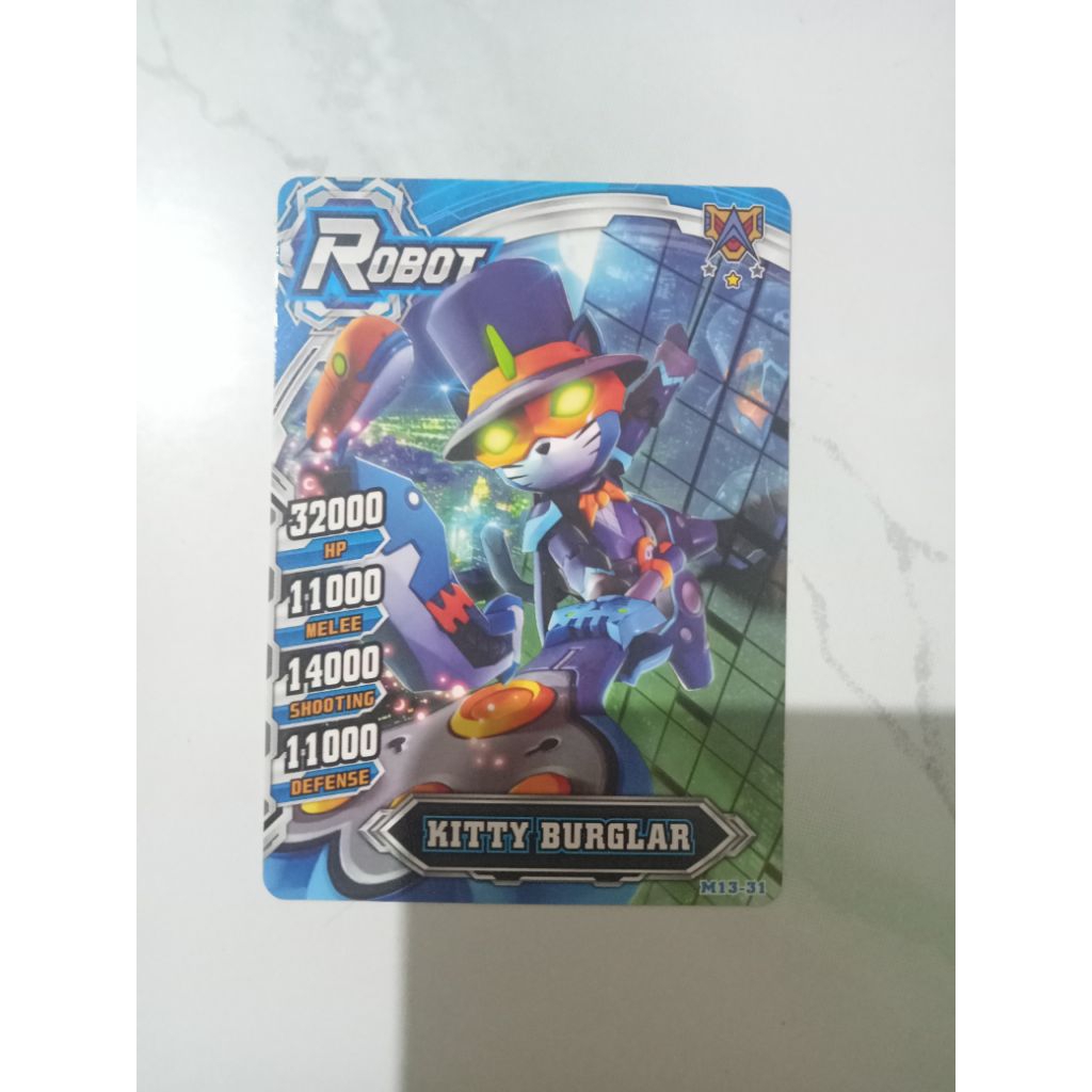 Kartu ori Hero of Robots Kitty Burglar