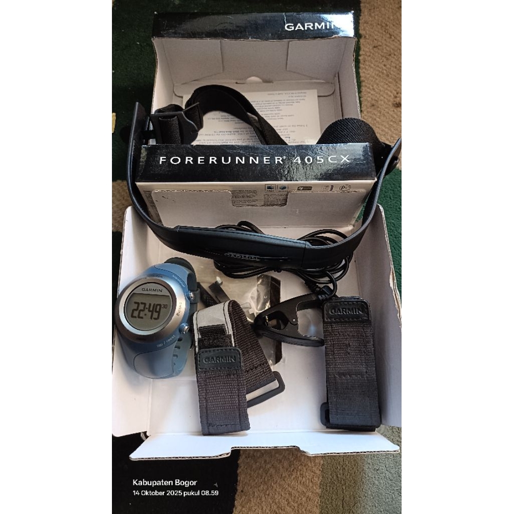 JAM TANGAN GARMIN SECOND FR405cx GPS