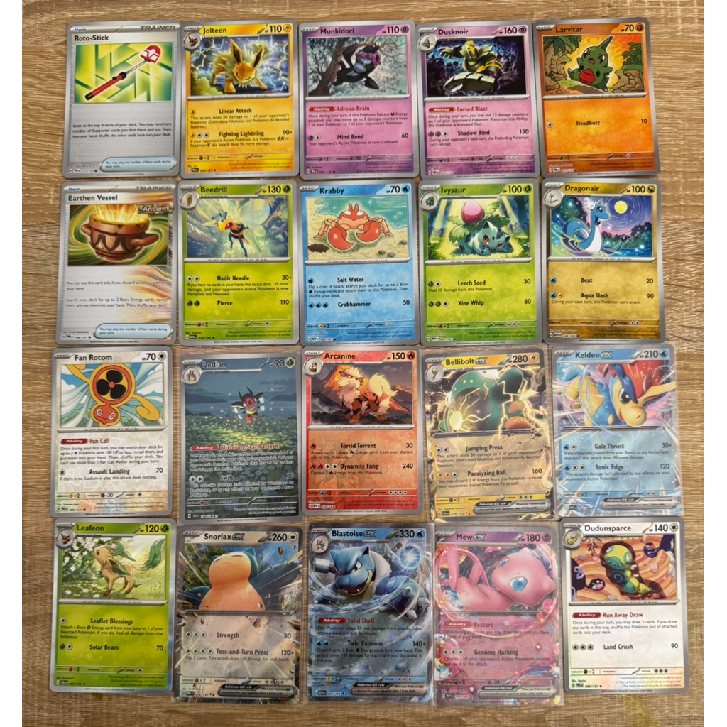 borongan 20 pcs kartu pokemon inggris mix campur ar,rrr,dll