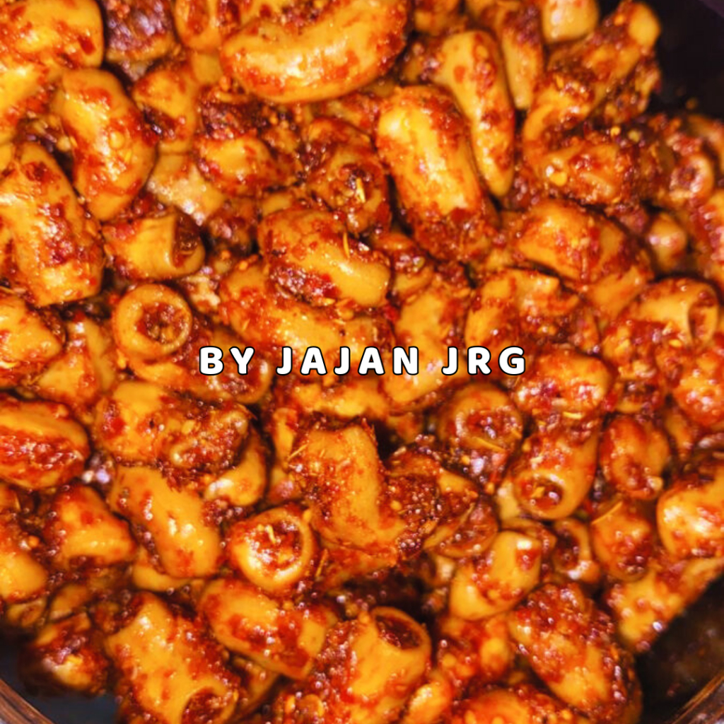 MAKARONI BANTET PEDAS CIKRUH 1KG/makaroni Pedas