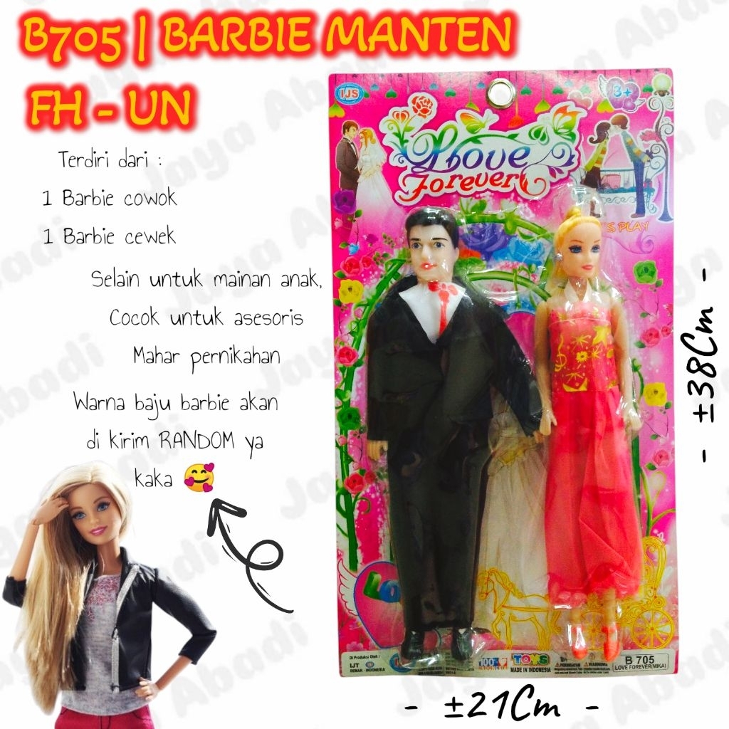 BARBIE / BONEKA BARBIE / ASESORIS BARBIE / FASHION BARBIE / BONEKA MAHAR