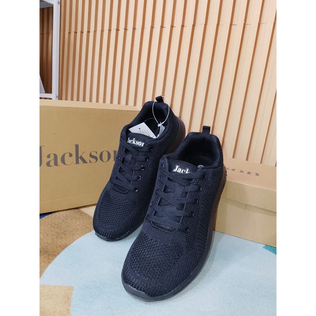 JACKSON Sepatu Sneakers pria Dewasa - Hitam/Putih