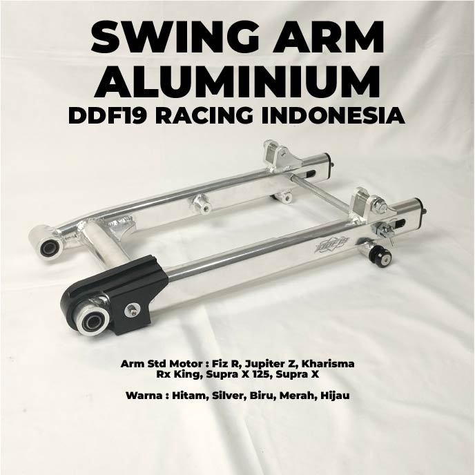 SWING ARM ALUMINIUM STD FIZ R, JUPITER Z, SUPRA X, SUPRA X 125, RX KING, KHARISMA MERK DDF19 RACING 