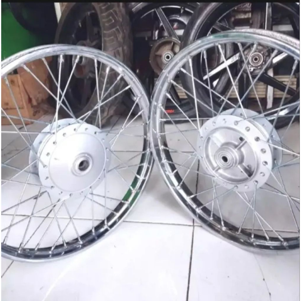 velg jari jari depan belakang honda grand supra tromol supra fit lama, star, ring 14
