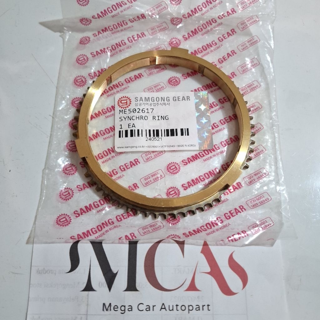 Ring Synchronizer / Ring Syncromis Only Transmisi Gigi 4 / Gigi 5 Mitsubishi Canter 125 (RATA) Samgo