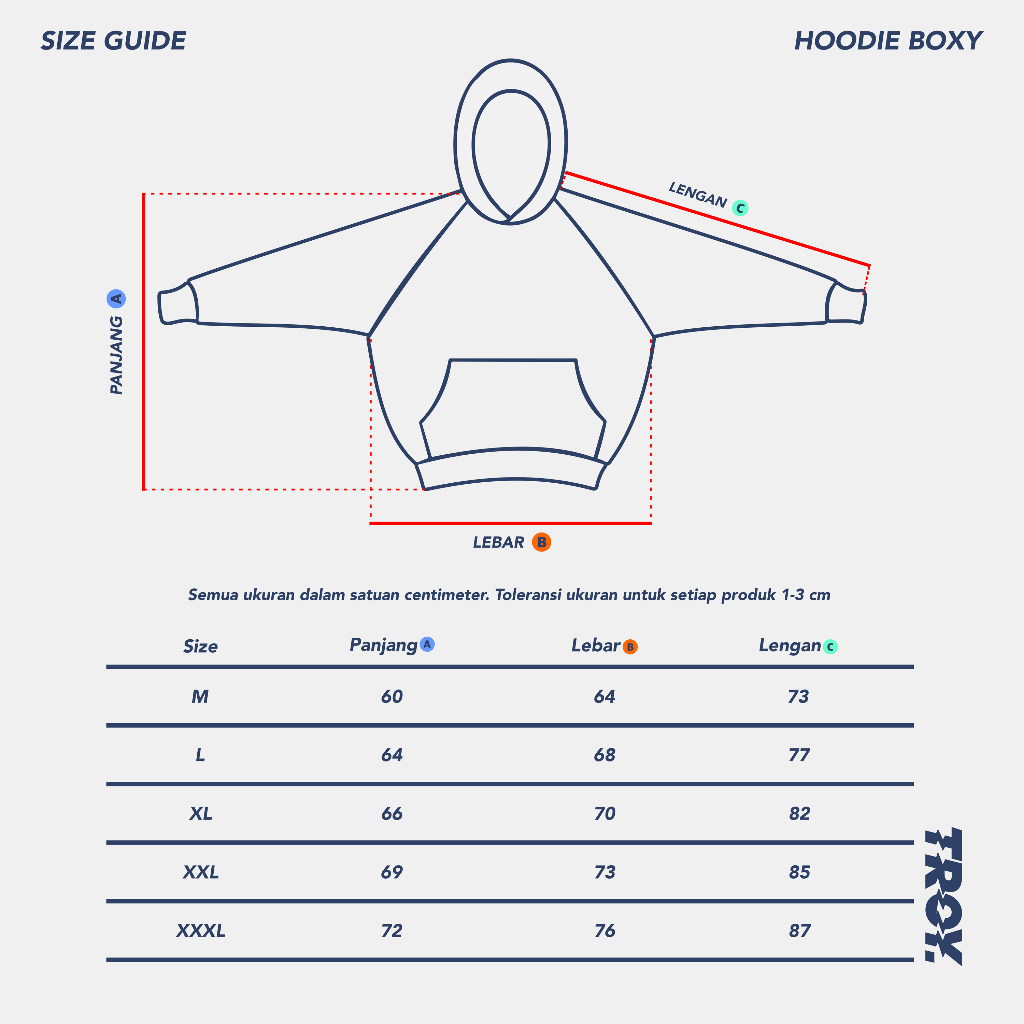 Troy Company Hoodie Boxy Raglan Black Obscure - Hoodie Boxy Hitam BRH 3361