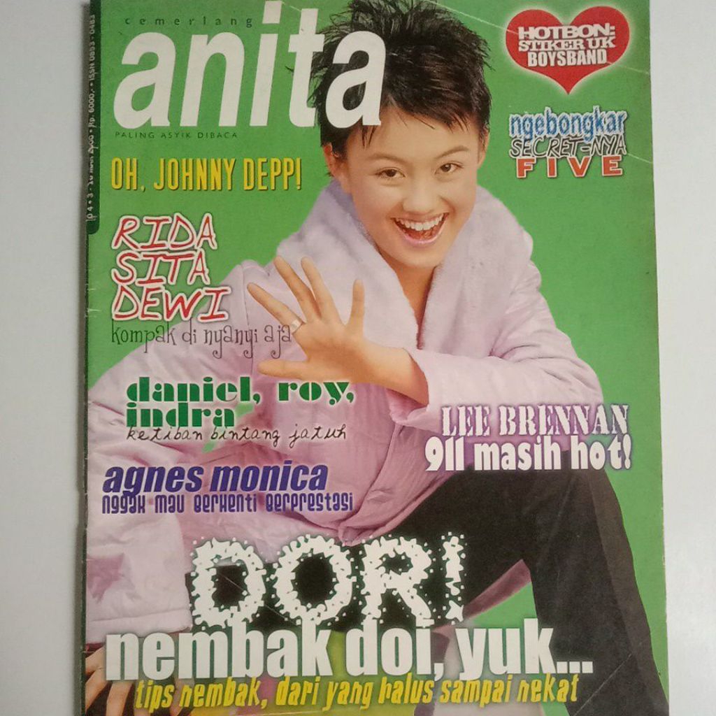 Majalah Anita Tahun 2000 Cover Agnes Monica