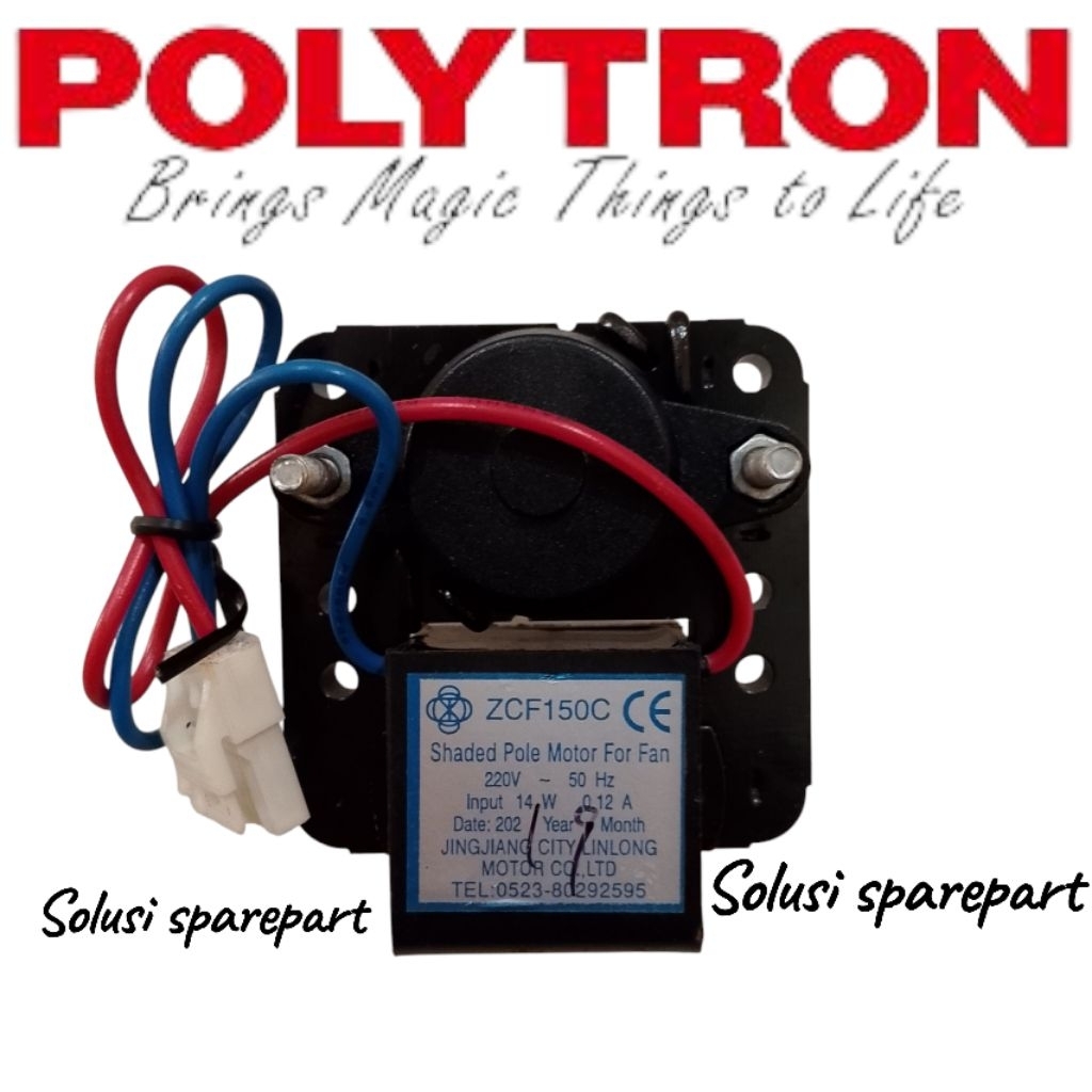 Fan Kulkas Showcase Polytron