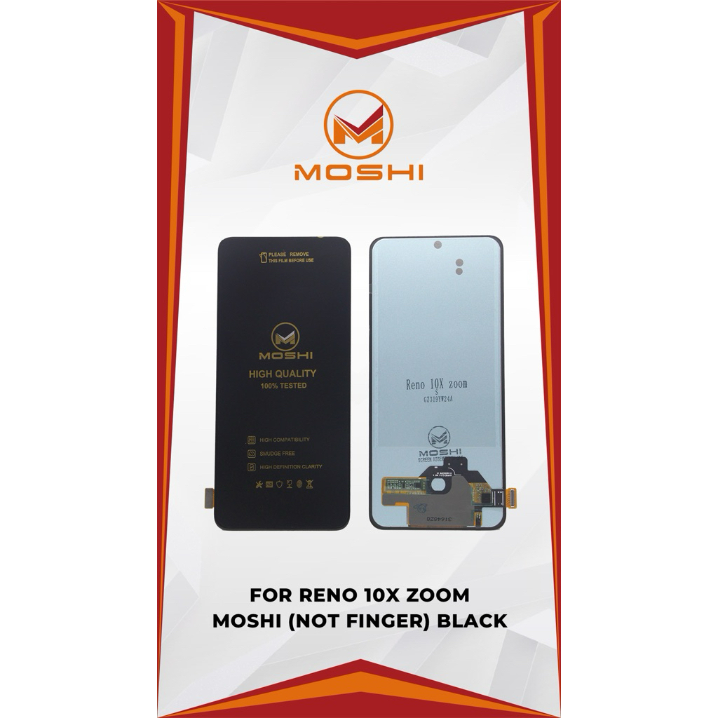 LCD OPPO RENO 10X ZOOM MOSHI BLACK+TS (NOT FINGERPRINT)