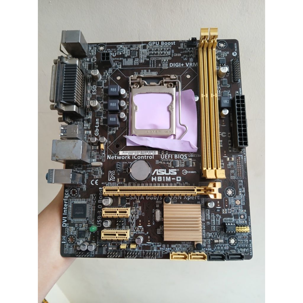MOTHERBOARD ASUS H81M-C/H81M-D