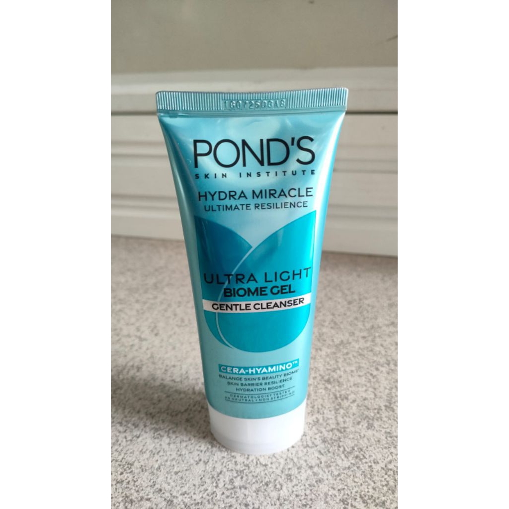 Pons Biru Hydra Miracel facial wash /cuci muka kemasan baru