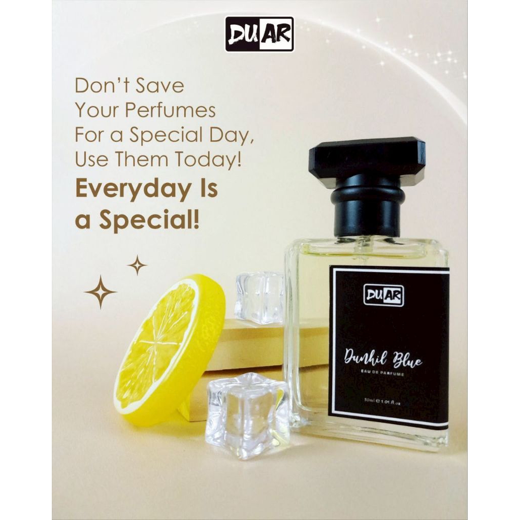 Parfum Duar Cowok Laki laki Aroma Dunhil Blue 30ml