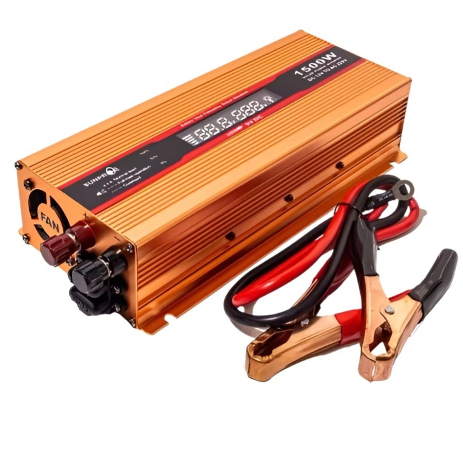 Inverter SUNPRO 1500W Inverter DC To AC USB 5V PI 1500