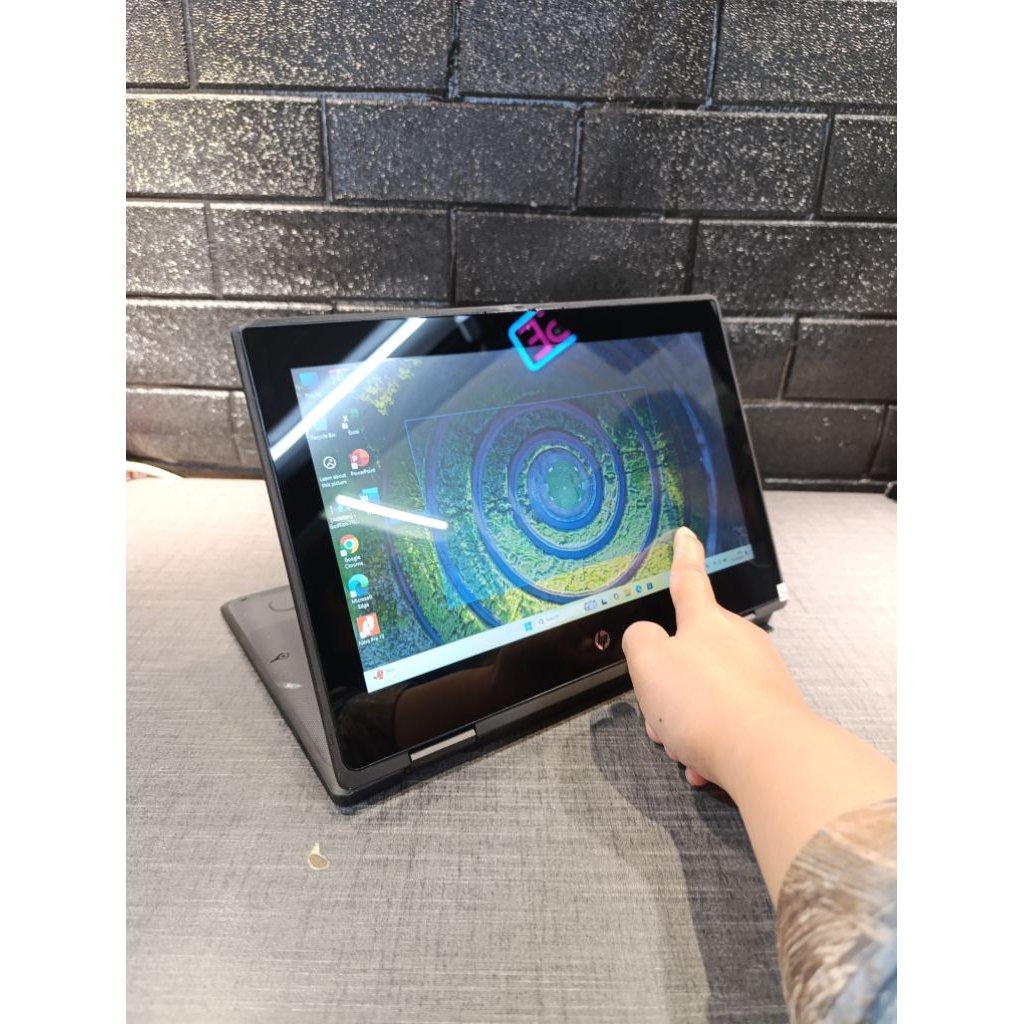 Laptop 2in1 HP Probook X360 11 G6 EE Core i5 Gen 10 Ram 8GB Ssd 1TB Layar 12in Touchscreen Bisa dili