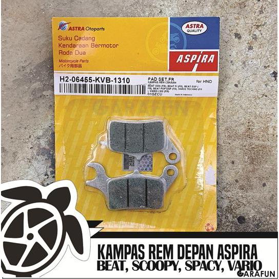 Kampas Rem Aspira Beat Vario Scoopy Spacy Aspira Original